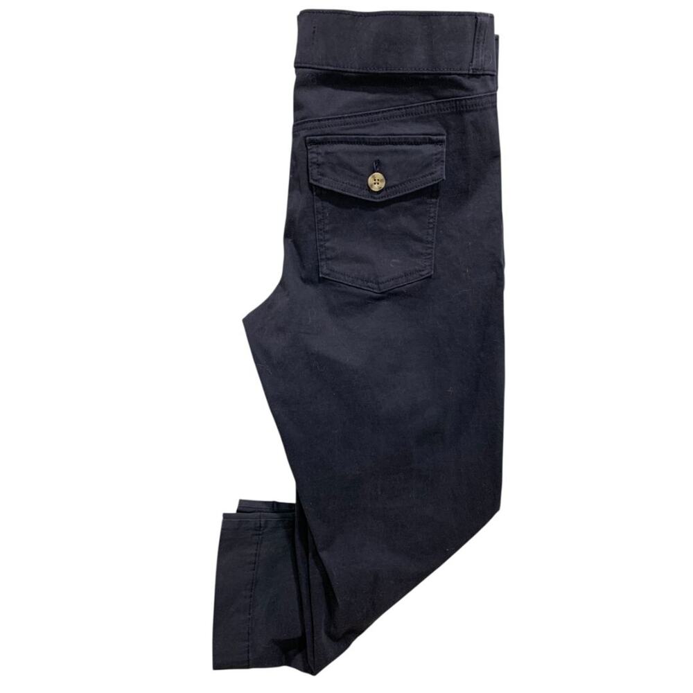 Size 6 Gloria Vanderbilt Womens Pull on Navy Blue Pants